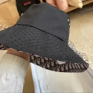 Dior | Accessories | Christian Dior Teddyd Large Brim Bucket  display picture 1
